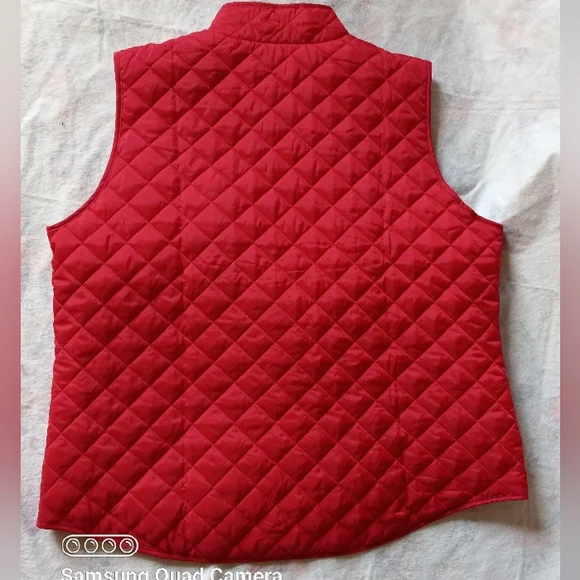 Red Ski Jacket Vest - Picture 11 of 16